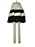 Express Stripes Ivory Leggings Size 8 - photo 1