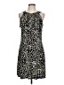 En Focus Studio Animal Print Black Cocktail Dress Size 12 - photo 1