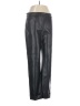 Ann Taylor 100% Polyester Black Faux Leather Pants Size 4 - photo 1