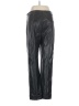 Ann Taylor 100% Polyester Black Faux Leather Pants Size 4 - photo 2