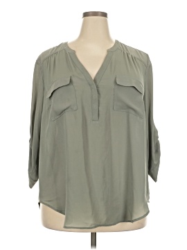Torrid 3/4 Sleeve Blouse (view 1)
