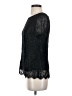 Velvet Black Short Sleeve Top Size P (petite) - photo 5