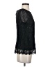 Velvet Black Short Sleeve Top Size P (petite) - photo 4