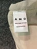 AMO 100% Cotton Ivory Long Sleeve Blouse Size S - photo 7