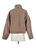 Fabletics 100% Polyester Solid Brown Faux Fur Jacket Size XS - photo 2