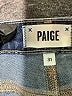 Paige Chevron-herringbone Blue Jeans Size 31 waist - photo 3