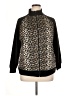 DressBarn Animal Print Gold Black Track Jacket Size 1X - photo 1
