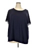 Cuddl Duds Blue Short Sleeve T-Shirt Size 3X - photo 1