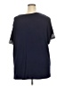 Cuddl Duds Blue Short Sleeve T-Shirt Size 3X - photo 2