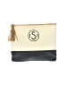 Mud Pie Ivory Tan Clutch One size - photo 1