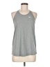 Nike 100% Polyester Silver Active Tank Size M - photo 1
