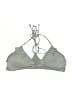 No Boundaries Gray Swimsuit Top Size XL - photo 1
