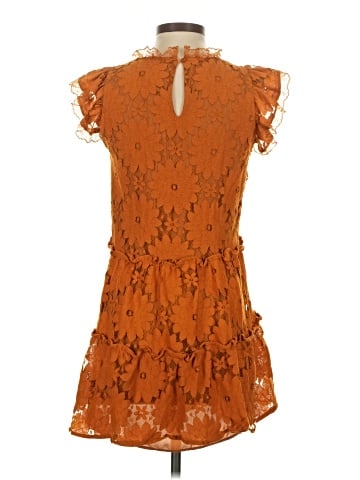 Blue Tassel Casual Dress (view 2)