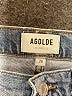 AGOLDE Hearts Blue Jeans Size 26 waist - photo 6