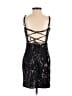 Unbranded 100% Polyester Stars Black Cocktail Dress Size 0 (estimated) - photo 2