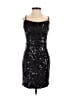 Unbranded 100% Polyester Stars Black Cocktail Dress Size 0 (estimated) - photo 1