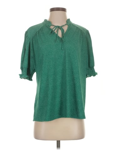 Adrianna Papell Short Sleeve Blouse (view 1)