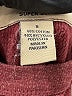 St. John's Bay Burgundy Pullover Sweater Size S - photo 8