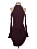 Bebe Burgundy Cocktail Dress Size XXS - photo 1