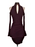 Bebe Burgundy Cocktail Dress Size XXS - photo 2