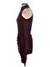 Bebe Burgundy Cocktail Dress Size XXS - photo 5