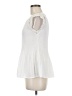 Chenault 100% Polyester Ivory Sleeveless Blouse Size M - photo 5