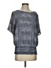 MICHAEL Michael Kors Gray Short Sleeve Blouse Size S - photo 1