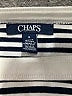 Chaps 100% Cotton Black Short Sleeve Top Size M - photo 7