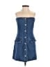 Olivaceous Blue Casual Dress Size M - photo 1