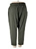 Stylus Solid Green Casual Pants Size 2X - photo 2