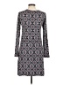 Loveappella Print Gray Casual Dress Size M - photo 2
