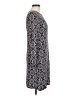 Loveappella Print Gray Casual Dress Size M - photo 4