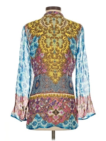 Hale Bob 3/4 Sleeve Silk Top (view 2)