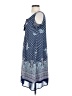 DR2 100% Polyester Paisley Blue Casual Dress Size XS - photo 5