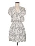 Rails Animal Print White Casual Dress Size M - photo 1