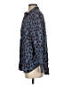 J.Crew 100% Viscose Animal Print Blue Long Sleeve Blouse Size S - photo 5