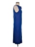 St. John Solid Blue Cocktail Dress Size 2 - photo 4