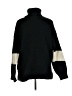 Suzanne Betro Color Block Black Turtleneck Sweater Size 1X - 2X - photo 2