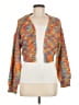 Shein 100% Acrylic Orange Cardigan Size 6 - photo 1
