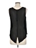 Naked Zebra 100% Polyester Black Sleeveless Blouse Size M - photo 2