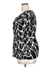 Serenade 100% Polyester Black Short Sleeve Blouse Size 2X - photo 5