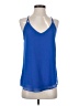 Mahina 100% Polyester Blue Sleeveless Blouse Size S - photo 1