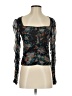 Free People Black 3/4 Sleeve Blouse Size S - photo 1