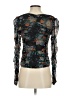 Free People Black 3/4 Sleeve Blouse Size S - photo 2