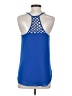 Mahina 100% Polyester Blue Sleeveless Blouse Size S - photo 2