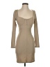 ASTR The Label Solid Tan Cocktail Dress Size S - photo 1