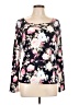 Sarin Mathews Black Long Sleeve Blouse Size L - photo 1