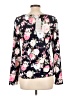 Sarin Mathews Black Long Sleeve Blouse Size L - photo 2