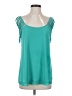 Lost April 100% Polyester Teal Sleeveless Blouse Size S - photo 1