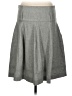 GUNEX Solid Gray Wool Skirt Size 6 - photo 2